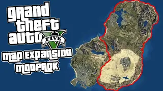 GTA 5 mega map expansion - I turned GTA 5 into GTA 6 with mods! #gta5 #gta6 #gtamods #gtaonline