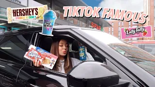 Visiting The TikTok Famous Service Station ft. Trying American Candy!