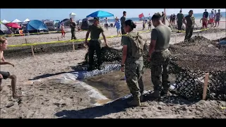 Teddy on Pacific Guides Camp Pendleton Obstacle Course 9/11/21