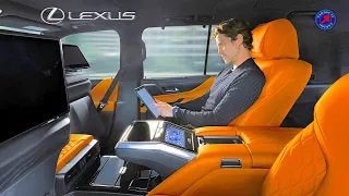 2022 Lexus LX Limo Interior Video new Lexus LX Ultra Luxury Lexus Interior Option CARJAM Reclining