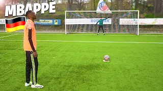 Why Mbappe Won't Approve of this 5 Shot Challenge 😱⚽