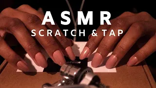 ASMR Scratchy Tapping 💅🏽 soooo many tingles (No Talking)