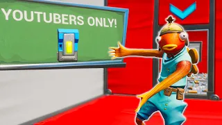 The YouTubers ONLY Deathrun! (Fortnite Creative Mode)