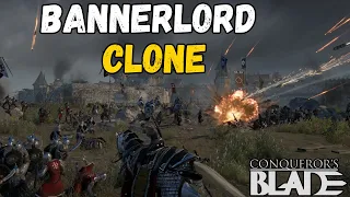 Why play Bannerlord when you can play it's carbon copy.....Conqueror's Blade