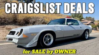 Vintage Car Finds: 15 Classic Cars on Craigslist for Under $10,000!
