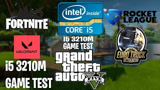 Intel Core i5-3210M  Intel HD Graphics 4000  10 GAMES TESTED