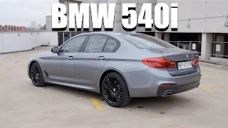 BMW 5 Series 540i G30 (ENG) - Test Drive and Review
