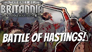 THE BATTLE OF HASTINGS! (1066 AD) | Total War: Thrones of Britannia