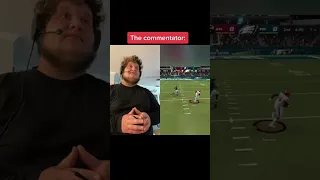 Bro nailed the Madden announcers (jackieboysports/TT) #shorts