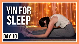 15 min Yin Yoga Class – Day #10 (EVENING YOGA FOR BEGINNERS)