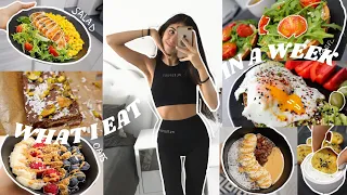 What I Eat In A Week | Balanced and Realistic |