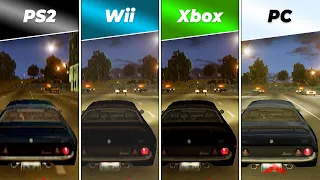 Driver Parallel Lines (2006) Xbox vs Wii vs PlayStation 2 vs Windows [Graphics Comparison]