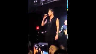 Adam Lambert - Ghost Town at The Marquee Club, New York