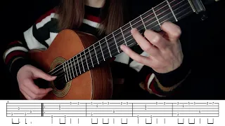 LITTLE BIG - HYPNODANCER | Fingerstyle TABS Guitar Lesson (Tutorial)