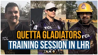 Quetta Gladiators Training Session in Lahore | PSL 9 | Zalmi TV