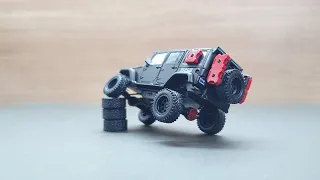 1:64 Wrangler Rubicon Rock Crawler Custom Greenlight