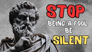 STOICISM: BECOME UNDEFEATABLE/THE POWER OF SILENCE/10 Traits of People Who Speak Less