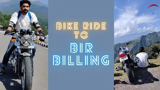 Bike ride to Bir Billing || RE Continental GT 650 || Himalyas || SJCAM