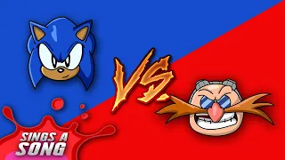 Sonic Vs Dr Robotnik Rap Battle (Sonic The Hedgehog Film Parody)