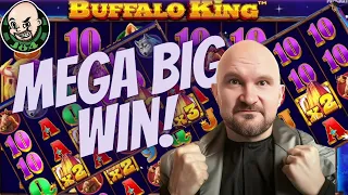 Big Bet!! Sick Bonus!! Mega Big Win From Buffalo King!!