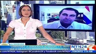 “Sería lamentable que el dictador Maduro pretenda no reconocer una eventual derrota”