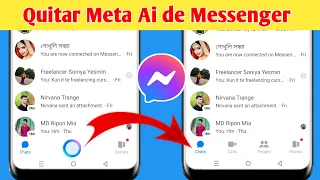 Cómo eliminar Meta Ai de Messenger2024 | Eliminar Messenger Meta Ai Chat |Messenger Meta Ai Eliminar