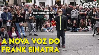 FRANK SINATRA REENCARNOU NO CORPO DESTE HOMEM!! (FRANK SINATRA - NEW YORK NEW YORK COVER)