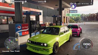 Need for Speed Unbound PS5 719 HORSEPOWER 1988 BMW M3 EVOLUTION E30 VOLUME 6 RAW GAMEPLAY