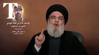 Hezbollah leader warns US that Houthi attacks in Red Sea will not stop