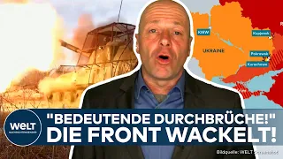 PUTINS KRIEG: Russlands Truppen brechen durch! "Prekäre Momente!" Ukraine unter Druck!