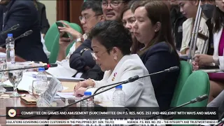 LIVE | Pagpapatuloy ng pagdinig ng Senado sa PCSO lotto games