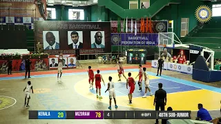 05 AUG 2023 | LEAGUE KERALA VS MIZORAM |48th SUB-JUNIOR NATIONAL BASKETBALL CHAMPIONSHIP