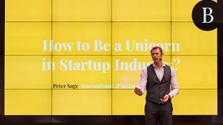 Bitspiration 2016: Peter Sage, How to be a unicorn in startup industry?