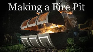 Making a Fire Pit from a 55 Gallon Oil Drum