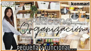 🌿ORGANIZACION DE ALACENA PEQUEÑA|Despensa Funcional*/Pantry 2022