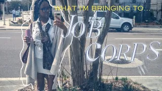 What I'm bringing to jobcorps! 🎀(dorm tour, where things are from, tips on corps)