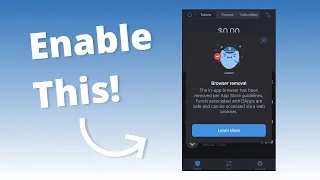 How to Enable DApp Browser on Trust Wallet