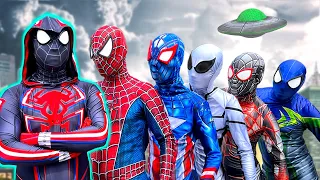 SPIDER-MAN World Story || New Black is ALIEN SUPERHERO ??? ( Comedy Action Video ) By Follow Me