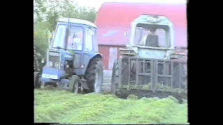 Silage in Carrickmacross , covering the pit