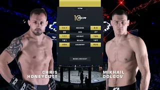 Крис Ханикатт vs. Михаил Долгов | Chris Honeycutt vs. Mikhail Dolgov | ACA 174