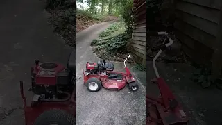 My 1980's Snapper Riding Mower with a new 12 hp engine cause the 8hp engine threw a rod.