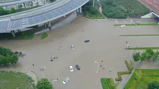 Live: Rescue work continues as record rainfall hits C China's Henan