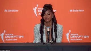 Lady Vols and Los Angeles Sparks Rickea Jackson WNBA Draft 2024 (video image will appear soon)