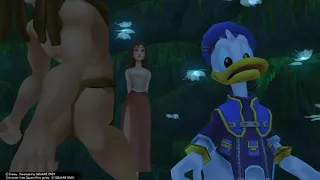 Kingdom Hearts Final Mix (PS4) Part 19 Deep Jungle - The Waterfall Cavern