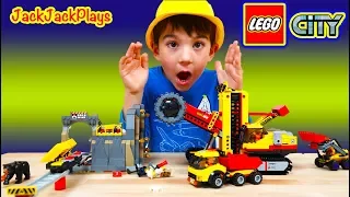 Lego City Mining Expert Site Toy Unboxing Fun with Playing