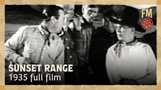 Sunset Range (1935) | Full Film | Hoot Gibson | Mary Doran