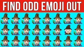 Only Genius Can Find The Odd Emoji Out 🌳 Odd One Out 🌳 Puzzles #43