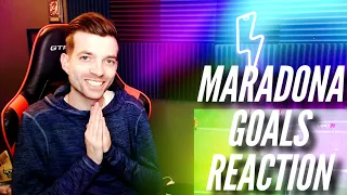 Diego Maradona Goals That SHOCKED The World | REACTION