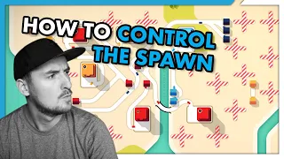 How to CONTROL THE SPAWN in Mini Motorways (Blocking strategy)