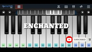 Taylor Swift - Enchanted ( Tiktok/ Bridge Part) || Perfect Piano ||